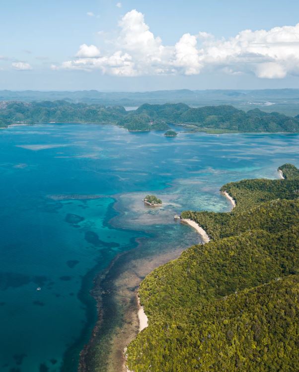 Kawhagan Island in Siargao, Philippines